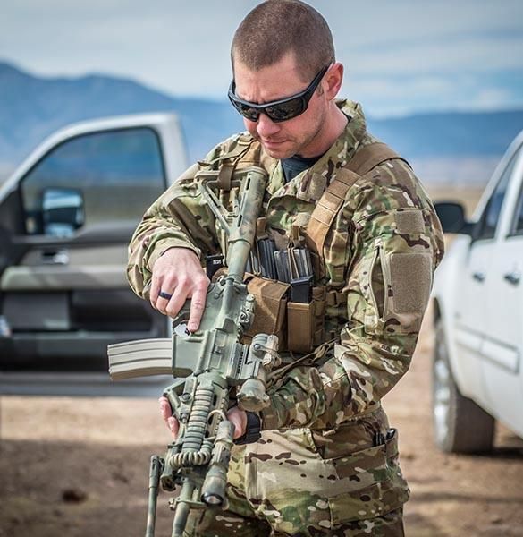 Жилет тактичний розвантажувальний Helikon-Tex Chest Rig Competition MultiGun Adaptive Green KK-CMR-CD-12 P1237074 фото