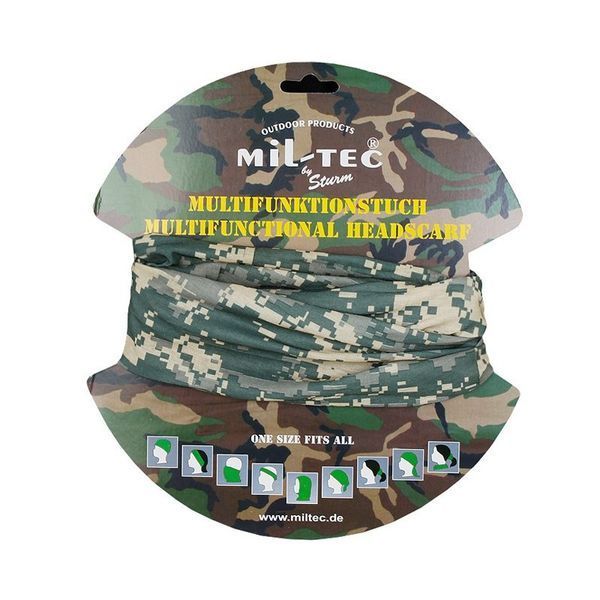 Шарф багатофункціональний Mil-Tec UCP AT-Digital 12216070 M1255551180 фото