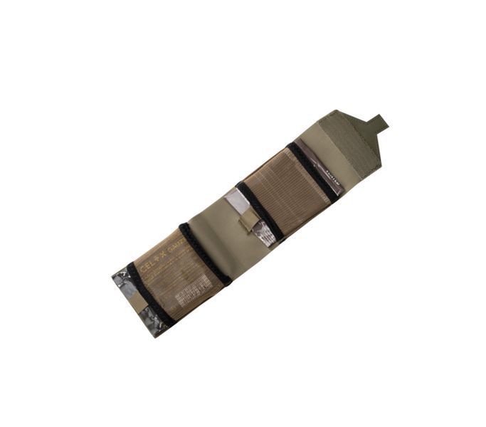 Подсумок медицинский Helikon-Tex Flat Med Pouch Cordura Black MO-FLM-CD-01 A8312 фото