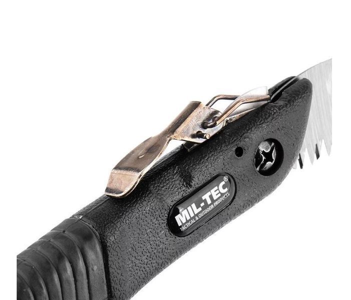 Складная пила из углеродистой стали Mil-Tec Black 15503002- P123333 фото