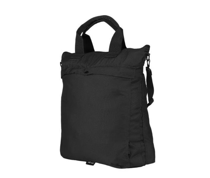 СумкаРюкзак для шолома та спорядження Mil-Tec Helmet Bag 2 в 1 чорна 13824002- P1663 фото