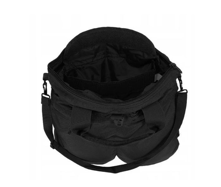СумкаРюкзак для шолома та спорядження Mil-Tec Helmet Bag 2 в 1 чорна 13824002- P1663 фото