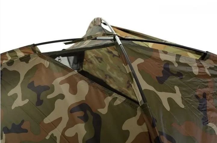 Палатка двухместная легкая Mil-Tec IGLU SUPER Woodland 14208020 T00236 фото