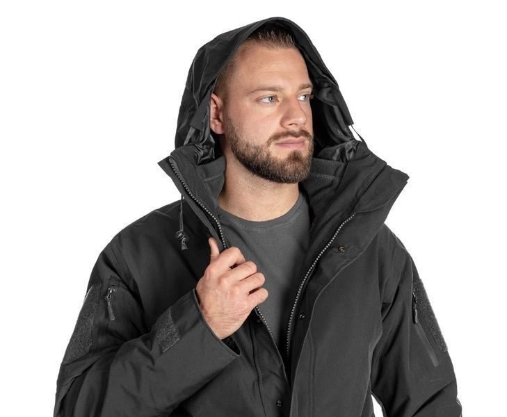 Куртка водонепроницаемая со съемной флисовой подкладкой Mil-Tec ECWCS Wet Weather Gen.II Black 10616002 P1236812 фото