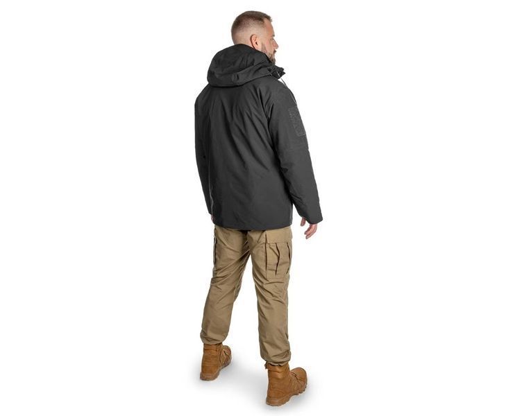 Куртка водонепроницаемая со съемной флисовой подкладкой Mil-Tec ECWCS Wet Weather Gen.II Black 10616002 P1236812 фото