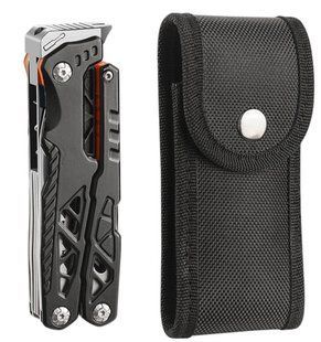 Мультитул кишеньковий JB Tacticals 17в1 Black JB-MLT-0009-BLK A9795 фото