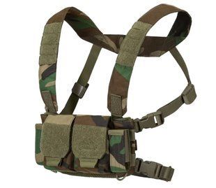 Жилет тактический разгрузочный Helikon-Tex Chest Rig Competition MultiGun US Woodland KK-CMR-CD-03 P1237075 фото
