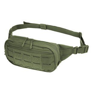 Поясна сумка Mil-Tec Fanny Pack Laser Cut &mdash; Olive 13515001 A9893 фото