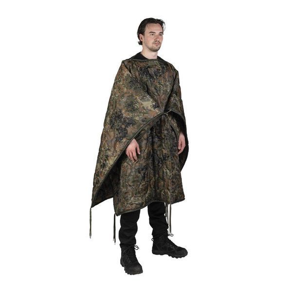 Пончо, одеяло, коврик, подушка+чехол Mil-Tec Rip-Stop Flecktarn 14424521 M11255551402 фото