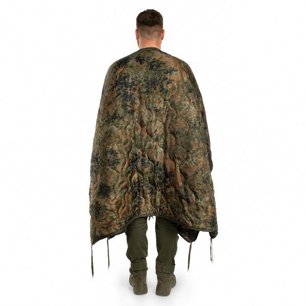 Пончо, одеяло, коврик, подушка+чехол Mil-Tec Rip-Stop Flecktarn 14424521 M11255551402 фото
