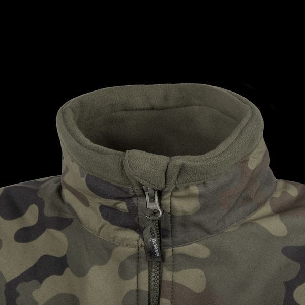 Флісова толстовка Helikon-Tex INFANTRY Black/PL Woodland BL-INF-HF-17 M1255551489 фото