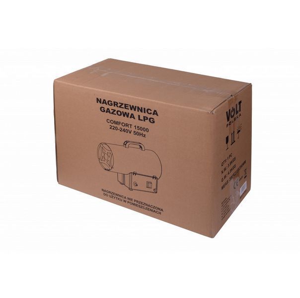Газова теплова гармата Volt Polska COMFORT GAS 15000W A2238 фото