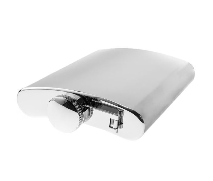 Фляга з неіржавкої сталі Mil-Tec Silver 220 мл 14520018-008 P123557 фото