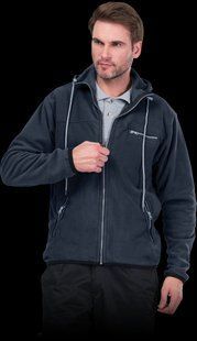 Толстовка флісова з капюшоном REIS POLAR-HOOD G темно-синя M P123757044 фото