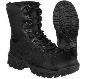 Черевики шкіряні Mil-Tec COMBAT II SECURITY black 12829002- P1236731 фото