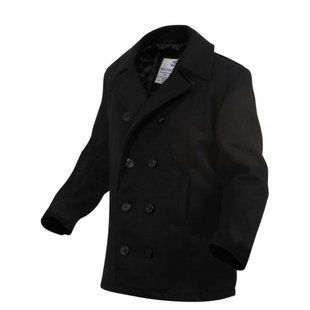 Пальто вовняне чоловіче Mil-Tec US NAVY BLACK 10581000- P1237482 фото