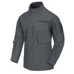 Толстовка китель Helikon-Tex CPU POLYCOTTON RIPSTOP SHADOW GREY BL-CPU-PR-35 M1255551883 фото