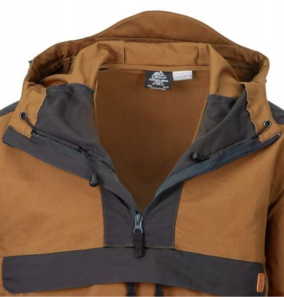 Куртка анорак Helikon-Tex Woodsman Anorak Earth Brown/Black KU-WDN-DC-0A01B P1237100 фото