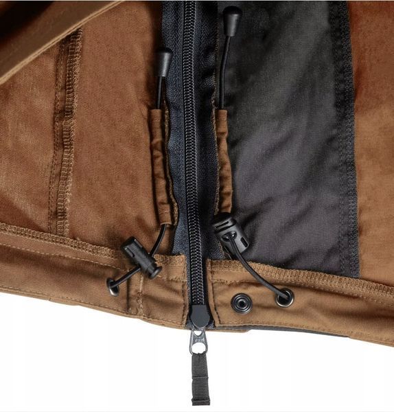 Куртка анорак Helikon-Tex Woodsman Anorak Earth Brown/Black KU-WDN-DC-0A01B P1237100 фото