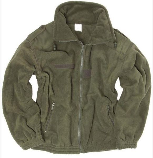 Толстовка з натурального флісу FRENCH OD Mil-Tec 10858101 Oliva XXL-XXXL M1255552145 фото