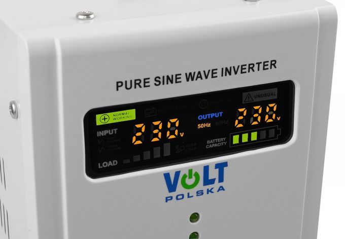 Источник бесперебойного питания Volt Polska SINUS PRO 1000 E 12/230V (700/1000W) W2250 фото
