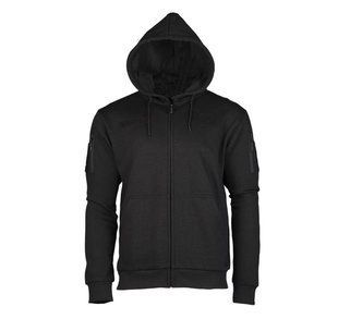 Толстовка Mil-Tec Hoodie Zipper Black 11472002 P1236788 фото