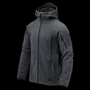 Толстовка двойной флис Helikon-Tex Patriot Mk 2 Hybrid Fleece Shadow Grey / Black BL-PJ2-FH-3501A P1237429 фото