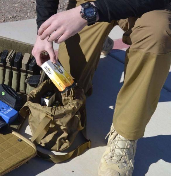 Сумка для боеприпасов Helikon-Tex AMMO BUCKET CORDURA Shadow Grey TB-ABK-CD-35 M1255551731 фото