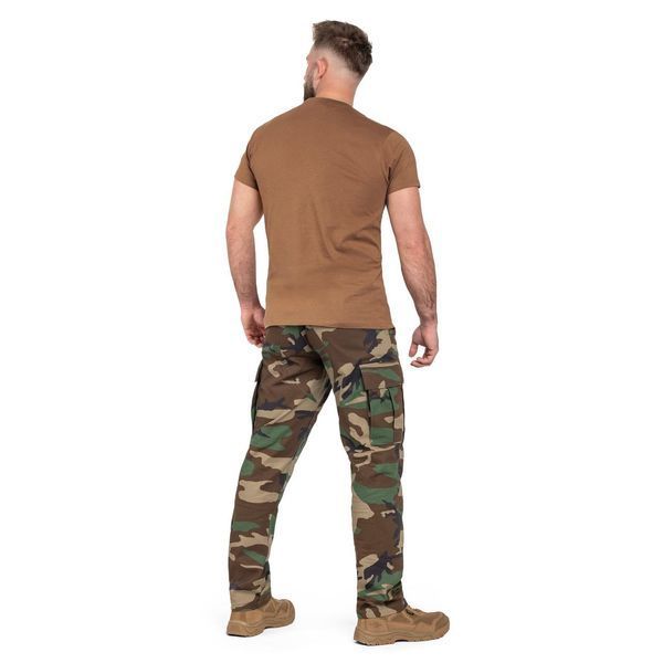 Футболка Mil-tec T-SHIRT US STYLE CO.BDU-BROWN 11011009- A9019 фото