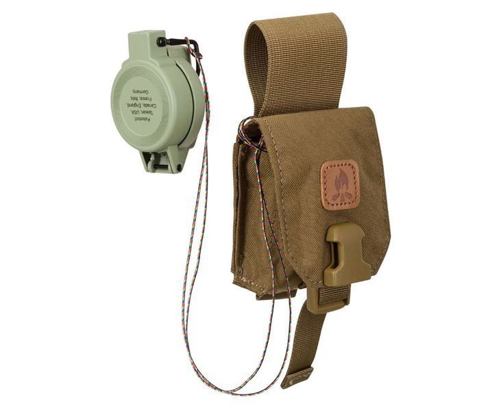 Карман подвесной для компаса Helikon-Tex Compass/Survival Pouch Coyote MO-O09-CD-11 P1237157 фото