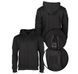 Толстовка Mil-Tec Hoodie Zipper Black 11472002 P1236788 фото 2
