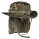 Панама Mil-Tec R/S Boonie with Neck Flap із захистом шиї, тактична Woodland 12326120 A9515 фото 1