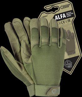 Рукавички тактичні повнопалирі REIS TACTICAL GLOVES RTC-ALFA Olive M125451 фото
