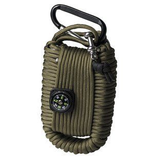 Комплект для виживання Mil-Tec Paracord Survival Kit Large Olive 16027701 N795 фото
