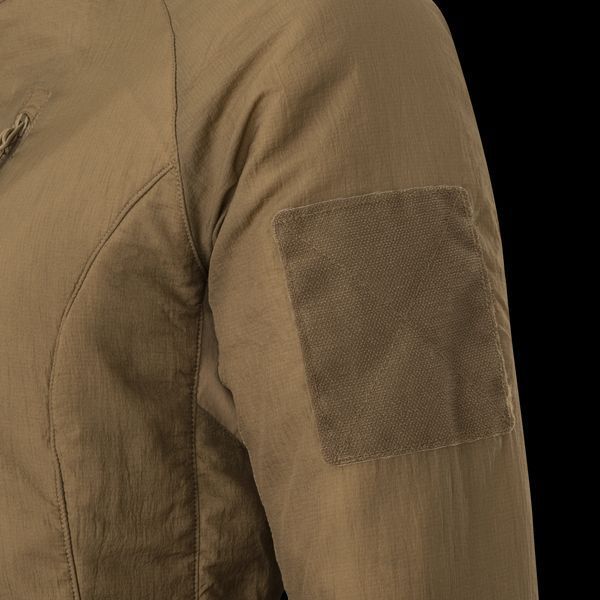 Куртка жіноча + Компресійний мішок Helikon-Tex WOLFHOUND Hoodie Apex Coyote KU-WWH-NL-11 M1255552130 фото