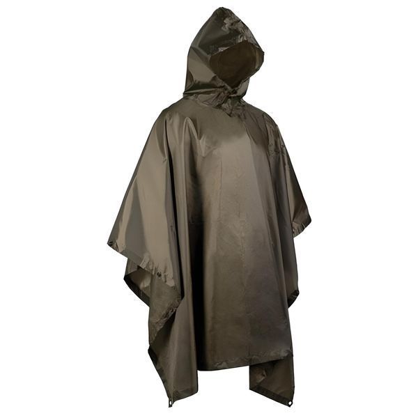 Пончо, Палатка, Плащ Ripstop + Чехол Mil-Tec Wet Weather Basic Olive OD 10628001 M11255551347 фото