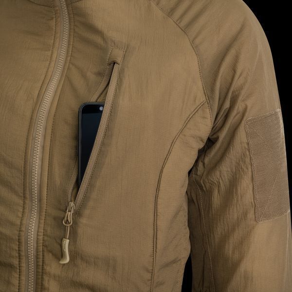 Куртка жіноча + Компресійний мішок Helikon-Tex WOLFHOUND Hoodie Apex Coyote KU-WWH-NL-11 M1255552130 фото