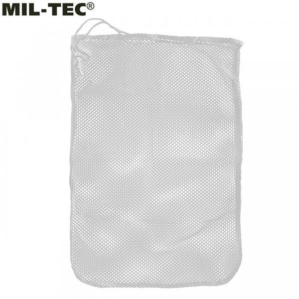 Велика сітчаста сумка Mil-Tec White 13870007 M1255552023 фото