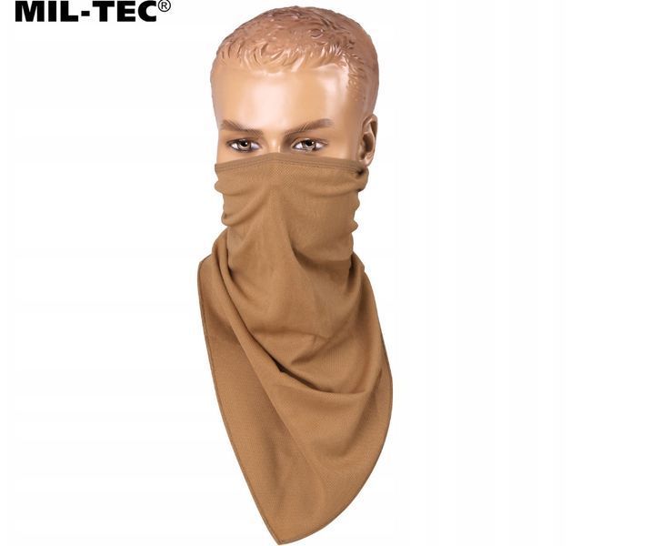 Шарф многофункциональный Mil-Tec SCARF COYOTE 12621005 P1236779 фото