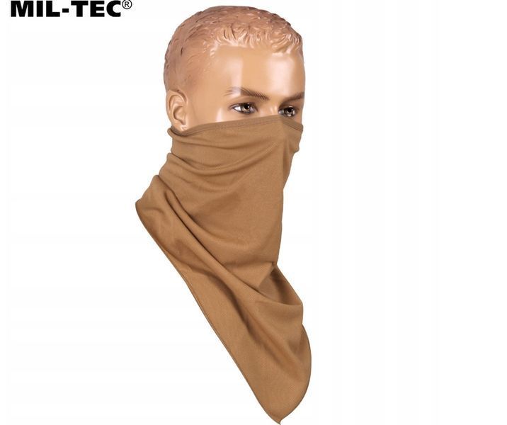Шарф многофункциональный Mil-Tec SCARF COYOTE 12621005 P1236779 фото