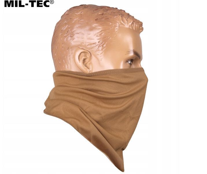 Шарф многофункциональный Mil-Tec SCARF COYOTE 12621005 P1236779 фото