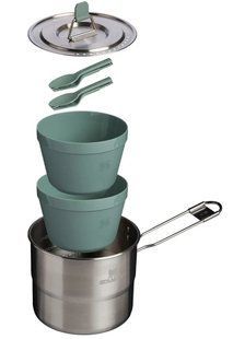 Набір туристичного посуду Stanley Adventure Cook Set For Two 10-09997-003 A9454 фото