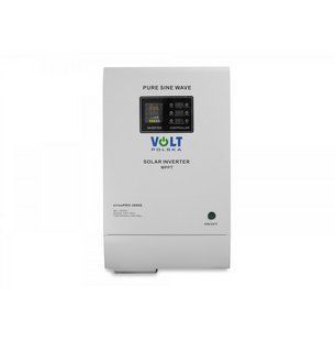Інвертор сонячний Volt Polska SINUS PRO 3000 S 48/230 V (2100/3000W) + 60 A MPPT (100V) W2075 фото