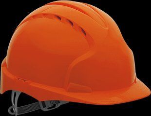Каска защитная из синтетического материала HDPE JSP KAS-EVO2 оранджевая P1916 фото