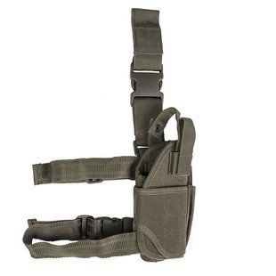 Кобура универсальная на ногу Mil-Tec Olive 16145101 P1129 фото