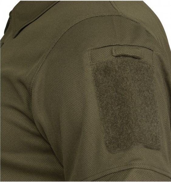 Футболка поло Mil-Tec QuickDry 1/2 ARM OLIV 10961001 M125555706 фото