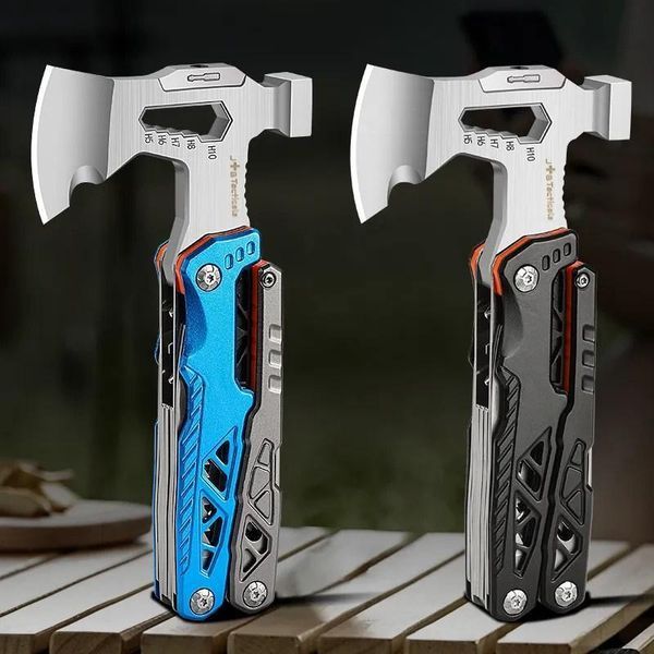 Мультитул JB Tacticals с топориком 24-в-1 голубой JB-MLT-0011-BLU A9823 фото