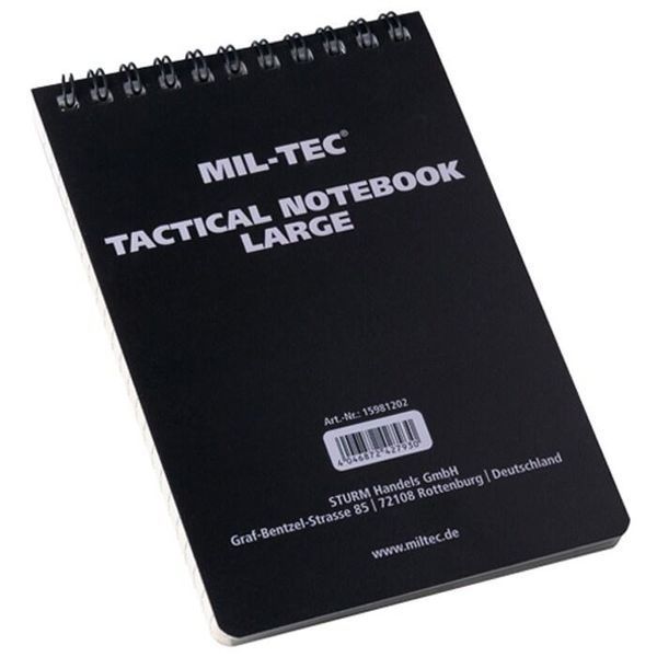 Блокнот водонепроникний Mil-Tec Tactical 100 x 150 mm 15981202 A9545 фото