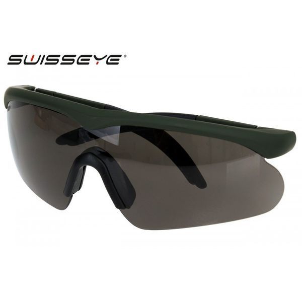 Тактичні балістичні окуляри SWISSEYE Raptor + 3 лінзи оливкові 15620001 P1615 фото