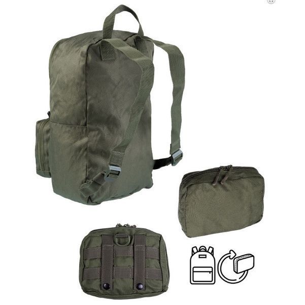 Рюкзак Mil-Tec US Ultra Compact Assault 15 l - ranger green 14002812 M644 фото
